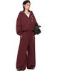 LU'U DAN LU'U DAN BRUCE LEE x LỰU ĐẠN Burgundy Zip Hoodie - 4