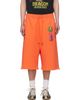 LU'U DAN LU'U DAN BRUCE LEE x LỰU ĐẠN Orange Zoku Shorts - 1