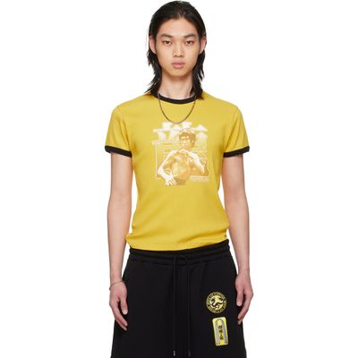 LU'U DAN LU'U DAN BRUCE LEE x LỰU ĐẠN Yellow Ringer T-shirt