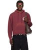 LU'U DAN LU'U DAN Burgundy Heavyweight Gym Hoodie - 1