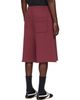 LU'U DAN LU'U DAN Burgundy Zoku Shorts - 3