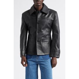 LU'U DAN LU'U DAN Creep Leather Jacket