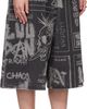 LU'U DAN LU'U DAN Gray BBall Shorts - 2