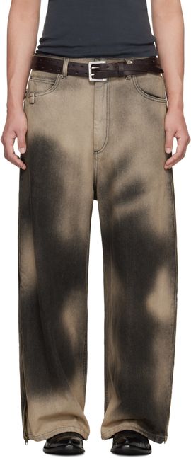 LU'U DAN LU'U DAN Gray Side Zip Jeans
