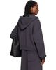 LU'U DAN LU'U DAN Gray Washed Zip Hoodie - 3