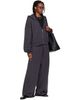 LU'U DAN LU'U DAN Gray Washed Zip Hoodie - 4