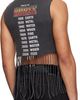 LU'U DAN LU'U DAN Gray 'Year of the Horse' Bronco T-shirt - 3