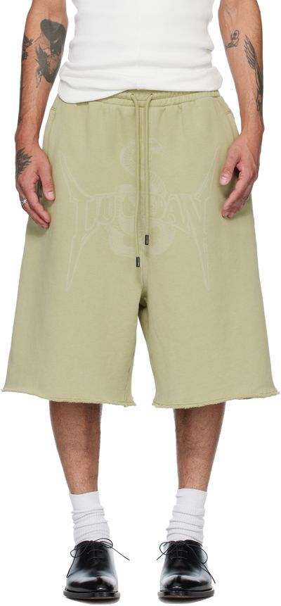 LU'U DAN LU'U DAN Green Zoku Shorts
