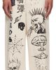 LU'U DAN LU'U DAN Off-White Blue Collar Jeans - 1