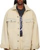 LU'U DAN LU'U DAN Off-White Drifter Denim Jacket - 1