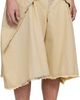 LU'U DAN LU'U DAN Off-White Maxi Denim Shorts - 2