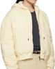 LU'U DAN LU'U DAN Off-White Wadded Hoodie - 2