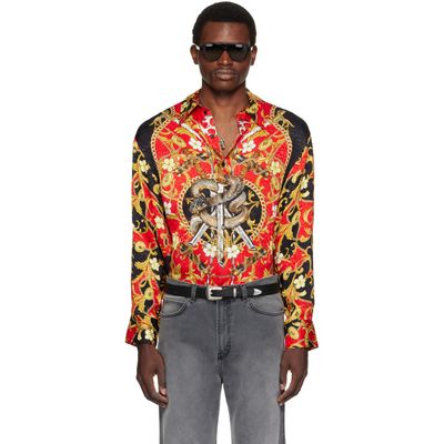 LU'U DAN LU'U DAN Red Slim Fit Shirt