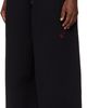 LU'U DAN LU'U DAN SSENSE Exclusive Black Raw-Cut Bontan Lounge Pants - 4