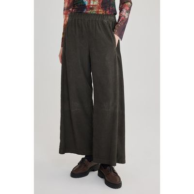 LUUKAA LUUKAA Alice Wide Velvet Pants