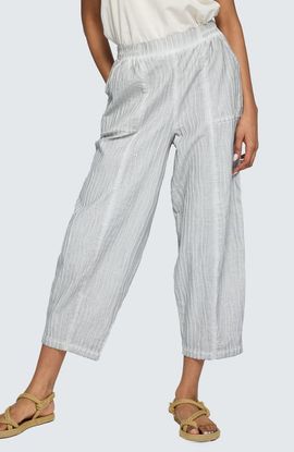 LUUKAA LUUKAA Anouk Garment-Dyed O-Shape Pants