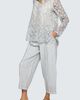 LUUKAA LUUKAA Anouk Garment-Dyed O-Shape Pants - 2
