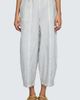 LUUKAA LUUKAA Anouk Garment-Dyed O-Shape Pants - 4