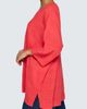 LUUKAA LUUKAA Aurea Mixed-texture Tunic - 3