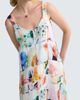 LUUKAA LUUKAA Avelyn Painterly Print Linen Maxi Dress - 2