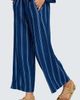 LUUKAA LUUKAA Azalea Denim Muslin Pants - 3
