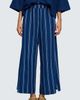 LUUKAA LUUKAA Azalea Denim Muslin Pants - 5