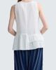 LUUKAA LUUKAA Camellia Ruffled Muslin Top - 4