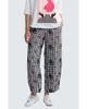 LUUKAA LUUKAA Clarisse Neon Print Linen Pants - 1