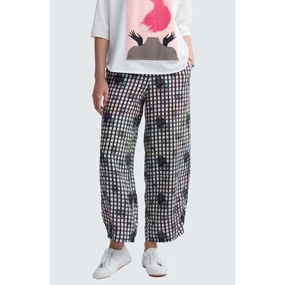 LUUKAA LUUKAA Clarisse Neon Print Linen Pants