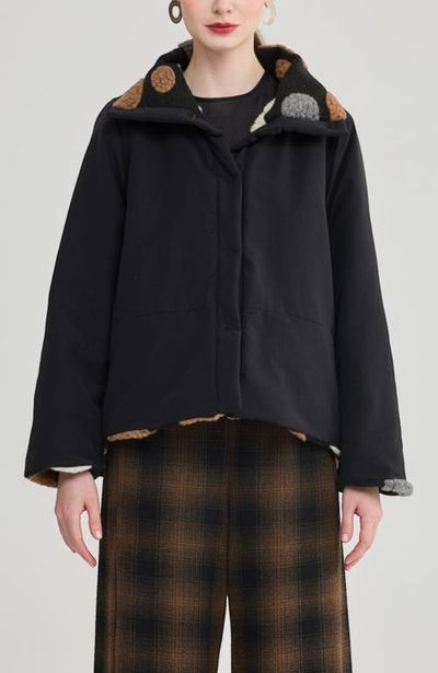 LUUKAA LUUKAA Daria Reversible Dot Jacket