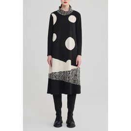 LUUKAA LUUKAA Giulia Mixed Printed Jersey Dress