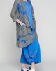 LUUKAA LUUKAA Jax Checkered Gauze Linen Duster - 2