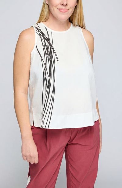 LUUKAA LUUKAA Jude Printed Poplin Top
