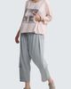 LUUKAA LUUKAA Liore Garment-Dyed V-Shape Pants - 2