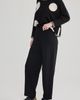 LUUKAA LUUKAA Maja O-Shape Cotton Jersey Pants - 3