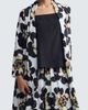 LUUKAA LUUKAA Meliora Floral Print Open-Front Duster - 1