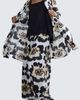 LUUKAA LUUKAA Meliora Floral Print Open-Front Duster - 2