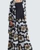 LUUKAA LUUKAA Meliora Floral Print Open-Front Duster - 3