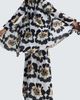 LUUKAA LUUKAA Meliora Floral Print Open-Front Duster - 4