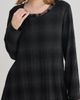 LUUKAA LUUKAA Micah Plaid Balloon Dress - 5