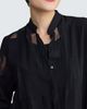 LUUKAA LUUKAA Ondine Sheer Jacquard Shirt - 3