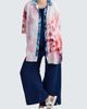 LUUKAA LUUKAA Rosalie Long Printed Muslin Shirt - 2