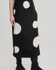 LUUKAA LUUKAA Signe Printed Cotton Jersey Midi Skirt - 3