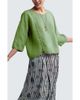 LUUKAA LUUKAA Solara Boxy Linen Blouse - 1