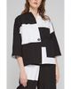 LUUKAA LUUKAA Thessaly Poplin Jacket with Horizontal Coupes - 1