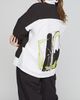 LUUKAA LUUKAA Thessaly Poplin Jacket with Horizontal Coupes - 3