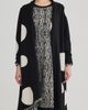 LUUKAA LUUKAA Tuva Long Printed Cotton Jersey Cardigan - 1