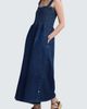 LUUKAA LUUKAA Wren Architectural Denim Jumpsuit - 2
