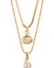 Luv AJ Luv AJ Antoinette Stone Charm Multi Strand Necklace - 2