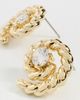 Luv Aj Luv Aj Charlotte Coil Studs Gold One - 4